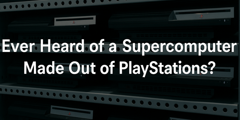 Ever heard of a supercomputer made out of PlayStations?