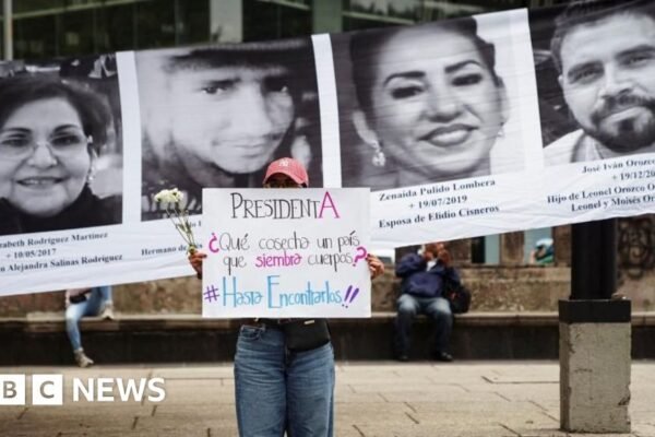 Thousands march for the 130,000 missing
