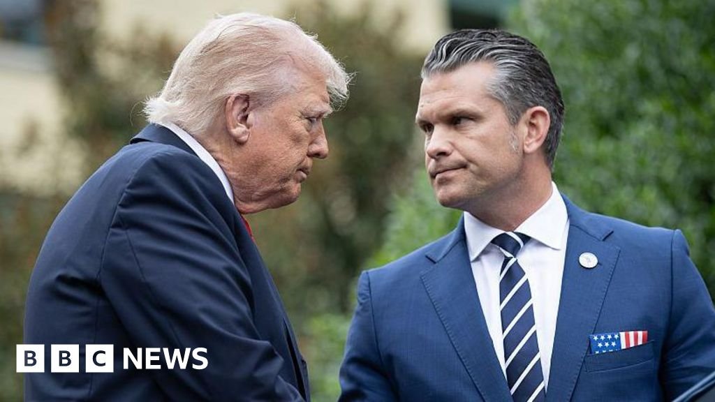 Trump and Hegseth to address top US generals in unusual military gathering
